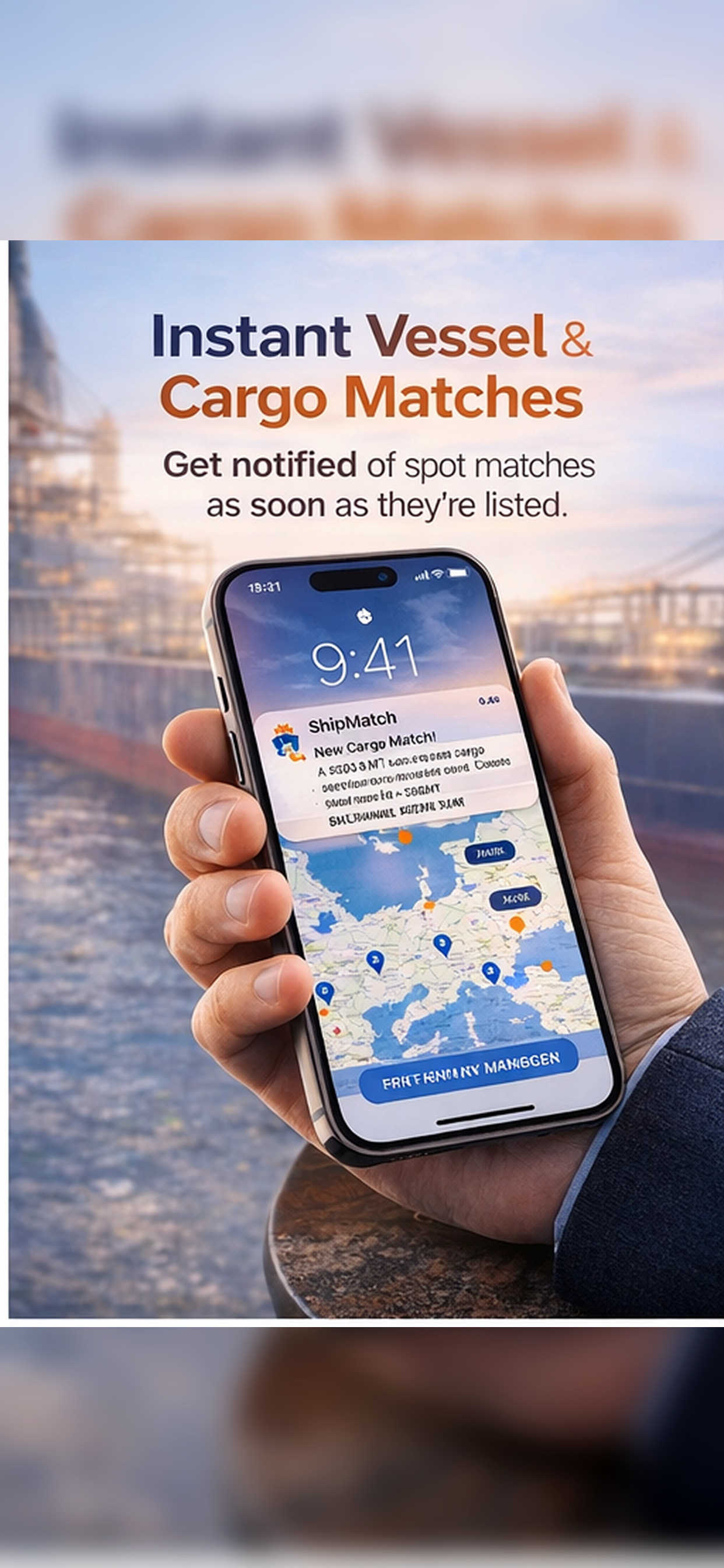 Instant Vessel & Cargo Matches