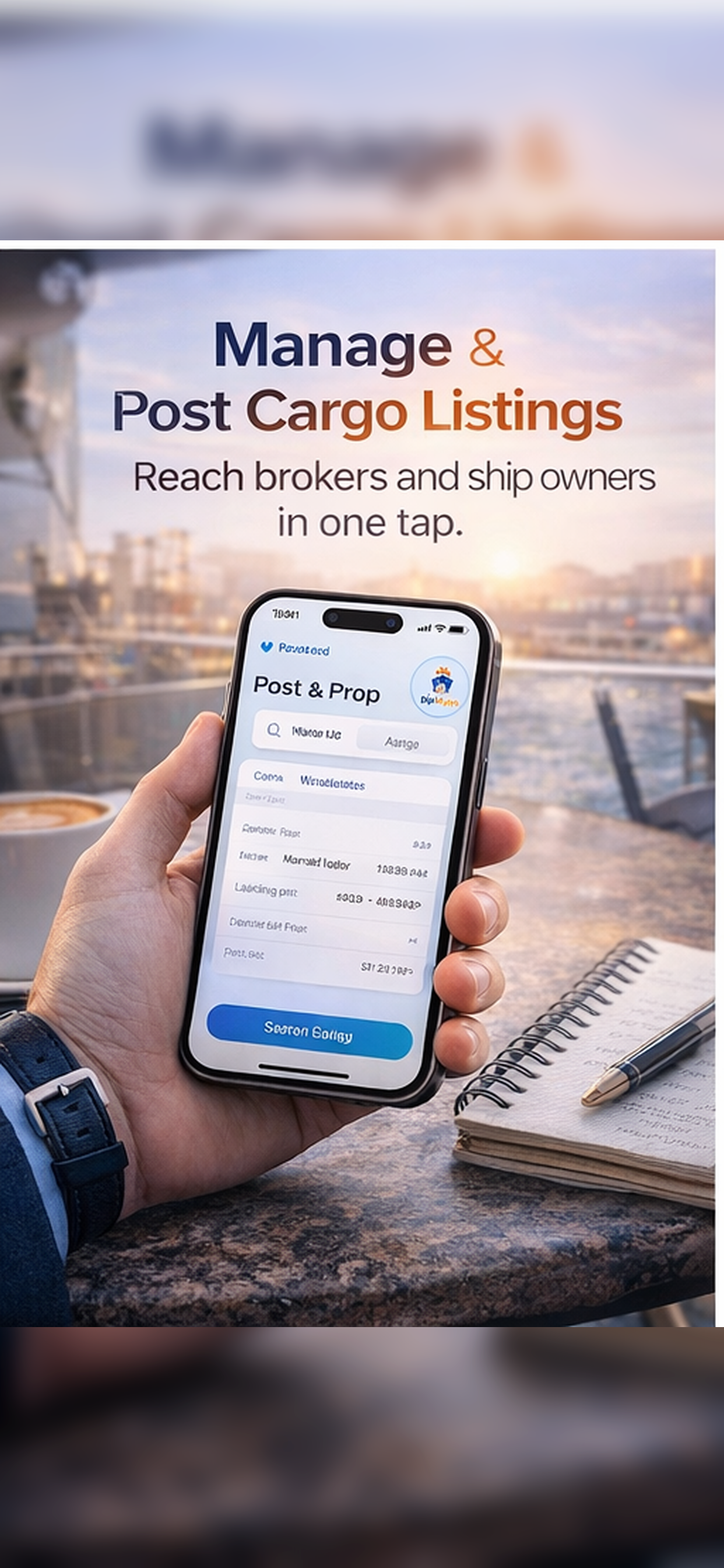 Manage & Post Cargo Listings